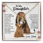 To My Daughter | Proud To Be Your Father (Forever Love Necklace)
