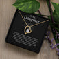 To my Daughter | We are Family Forever Love Necklace
