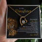 To My Daughter | Never Forget That I Love You (Forever Love Necklace)