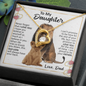 To My Daughter | Proud To Be Your Father (Forever Love Necklace)