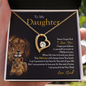 To My Daughter | Never Forget That I Love You (Forever Love Necklace)