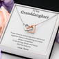 To My Granddaughter | Be Fierce Interlocking Necklace