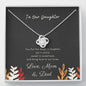 Love Knot Necklace - To my Joyful Daughter