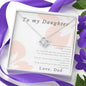 Love Knot Necklace - To my Extraordinary Daughter