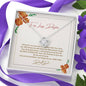 Love Knot Necklace - To my Sunshine
