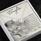 To My Daughter | Mother's Love Knot Necklace