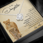 To My Daughter | I Want You To Believe (Love Knot Necklace)