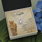 To My Daughter | I Want You To Believe (Love Knot Necklace)