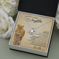 To My Daughter | I Want You To Believe (Love Knot Necklace)
