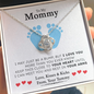 To my Mommy | I May Just Be A Bump 💙💎(Love Knot Necklace)