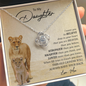 To My Daughter | I Want You To Believe (Love Knot Necklace)