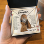To My Daughter | Proud To Be Your Father (Love Knot Necklace)