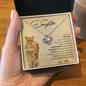 To My Daughter | I Want You To Believe (Love Knot Necklace)