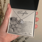 To My Daughter | Mother's Love Knot Necklace