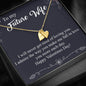 Love Knot Necklace - To my Future Wife