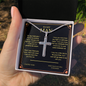 To My Man | Stainless Steel Cross Necklace ✛💓