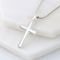 To My Man | Stainless Steel Cross Necklace ✛💓