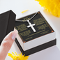 To My Man | Stainless Steel Cross Necklace ✛💓