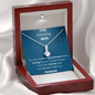To My Amazing Wife | Alluring Beauty Necklace with Message Card + BOX