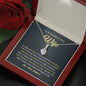 Petite Ribbon Shaped Pendant - To My Smokin' Hot Wife