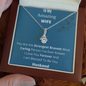 To My Amazing Wife | Alluring Beauty Necklace with Message Card + BOX