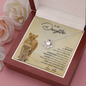 To My Daughter | I Want You To Believe (Love Knot Necklace)