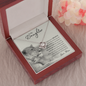To My Daughter | Mother's Love Knot Necklace