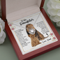 To My Daughter | Proud To Be Your Father (Love Knot Necklace)