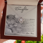 To My Daughter | Mother's Love Knot Necklace