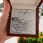 To My Daughter | Mother's Love Knot Necklace