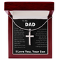 To My Dad | Thank You For Loving Me Cross