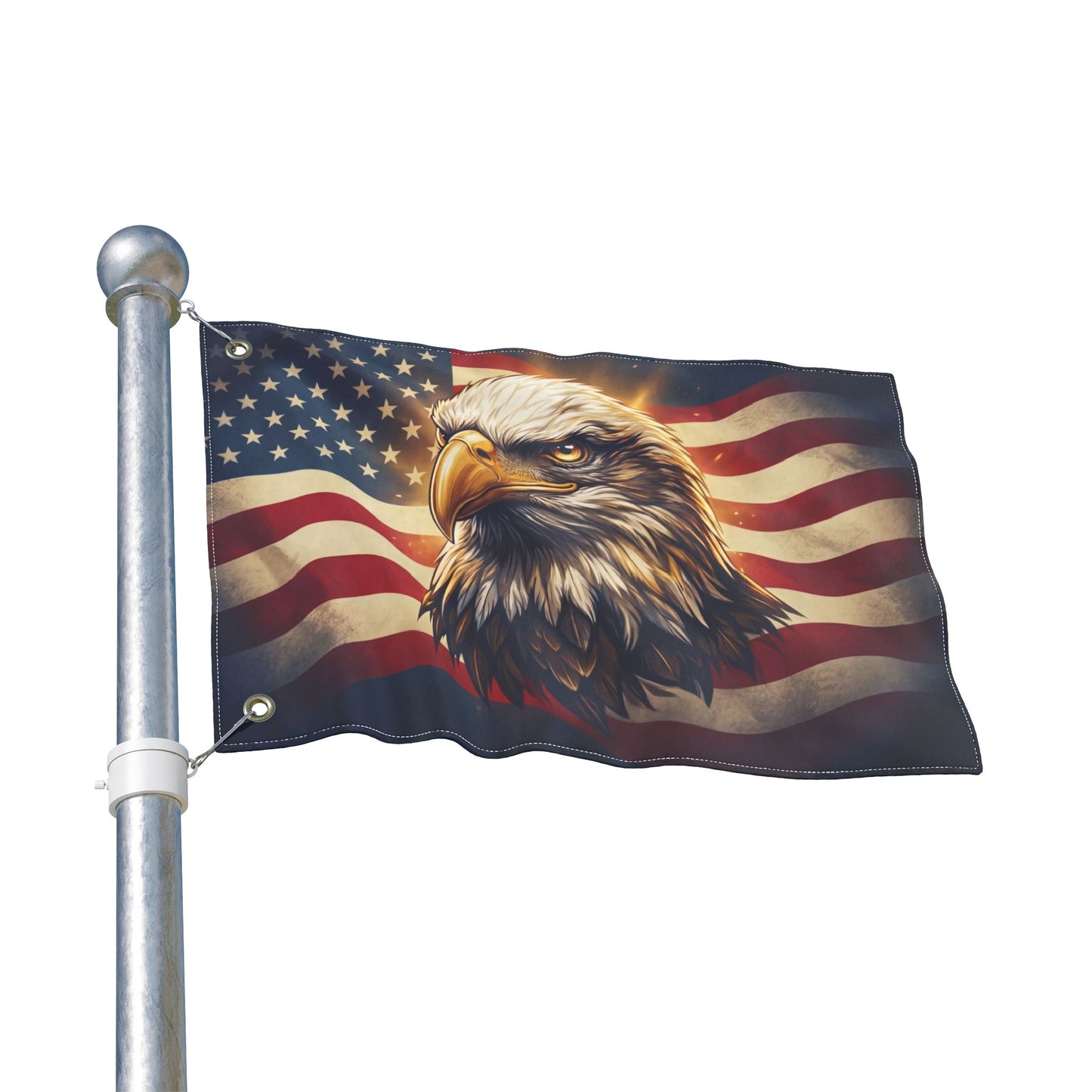 American Eagle Flag - Double-Sided Patriotic Flag