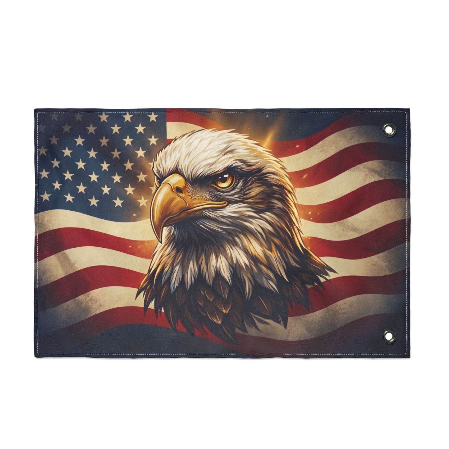 American Eagle Flag - Double-Sided Patriotic Flag