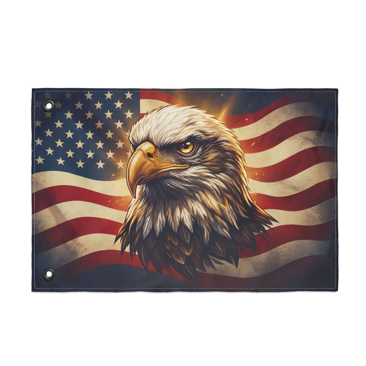 American Eagle Flag - Double-Sided Patriotic Flag