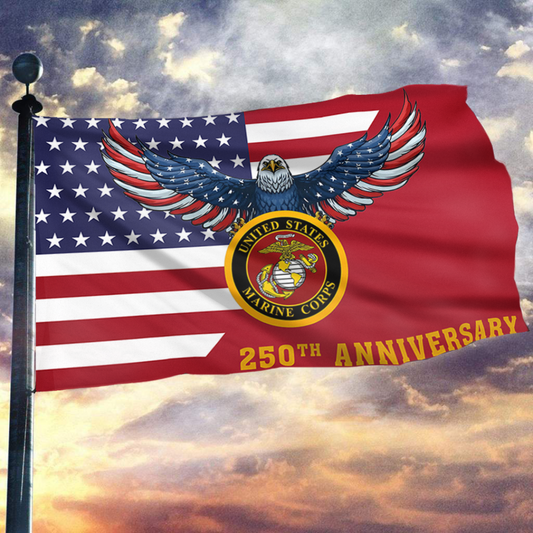 250th Anniversary USMC Eagle Flag