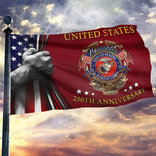 250th Anniversary US Marine Corps Flag