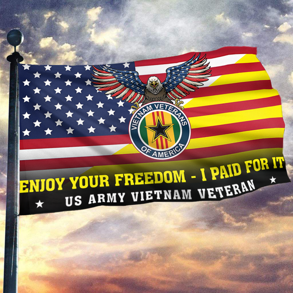 Enjoy Your Freedom, I Paid for It Flag – We Want Gifts Too