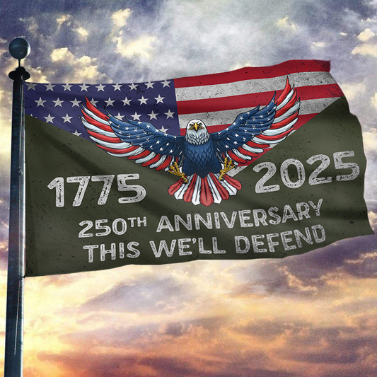 Army 250th Anniversary Flag