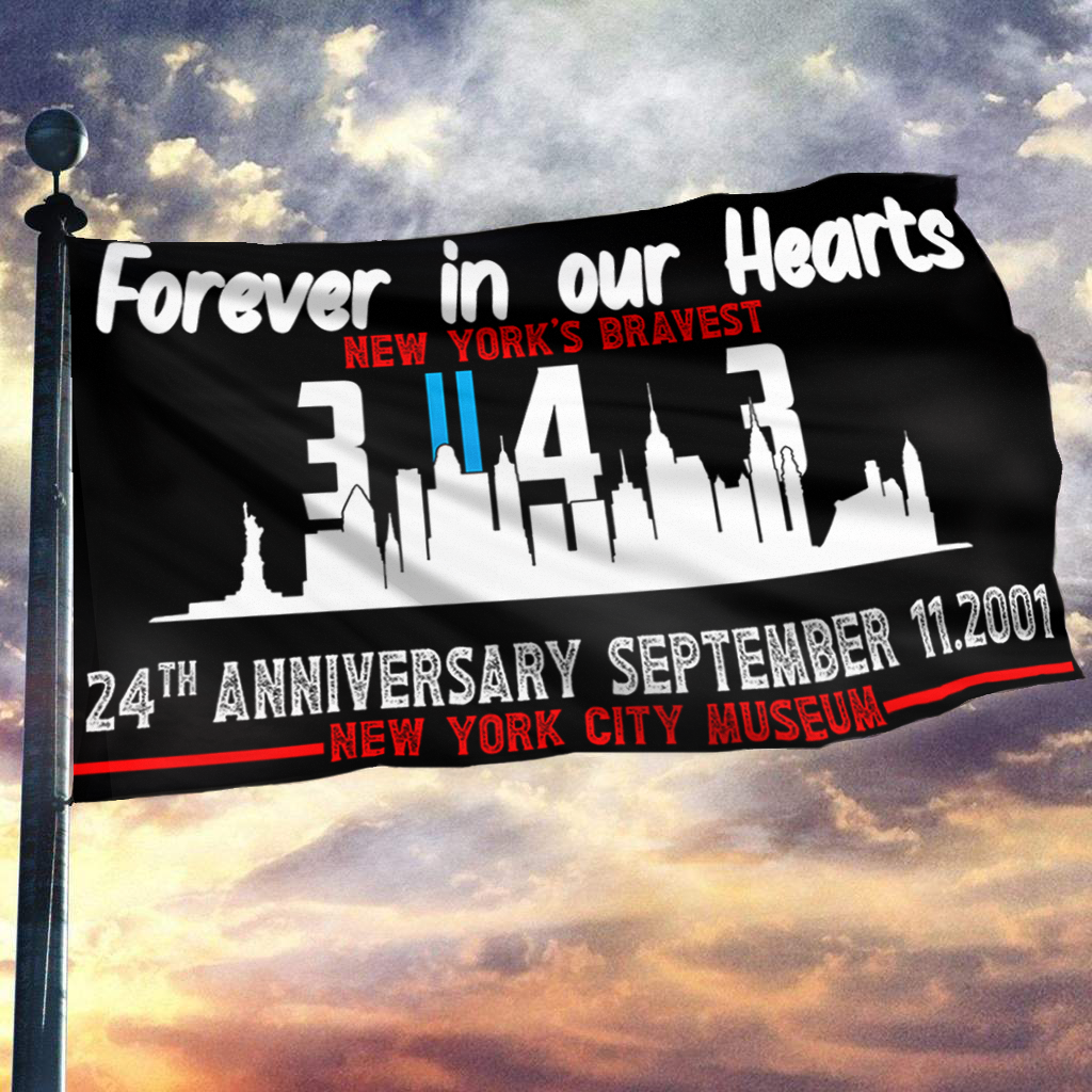 Forever In Our Hearts Flag
