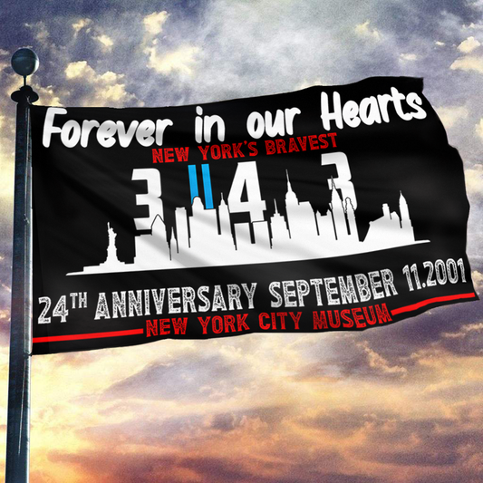 Forever In Our Hearts Flag