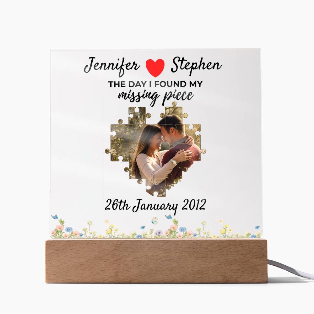 Personalized Anniversary Acrylic