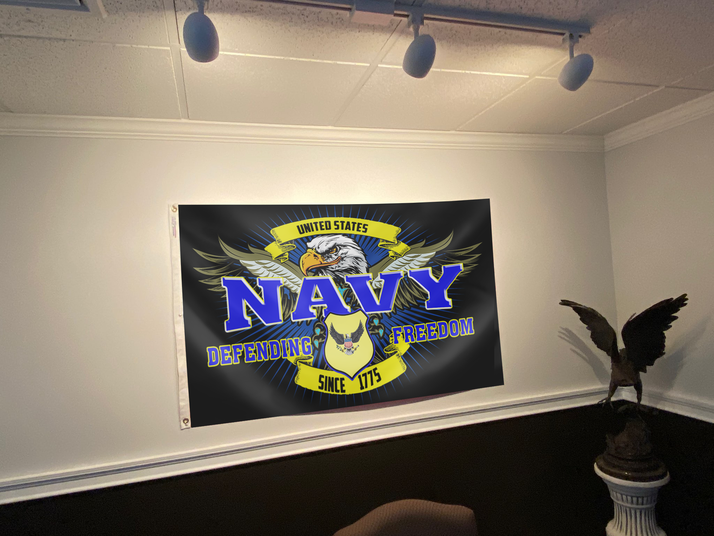 Navy Defending Freedom Since 1775 Flag