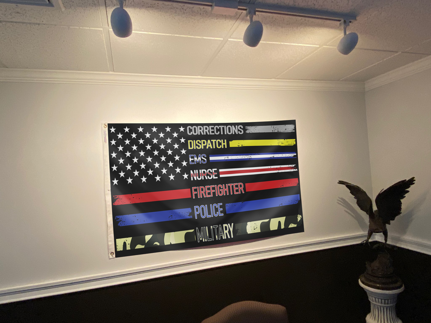 Patriotic Support Appreciation - USA Flag