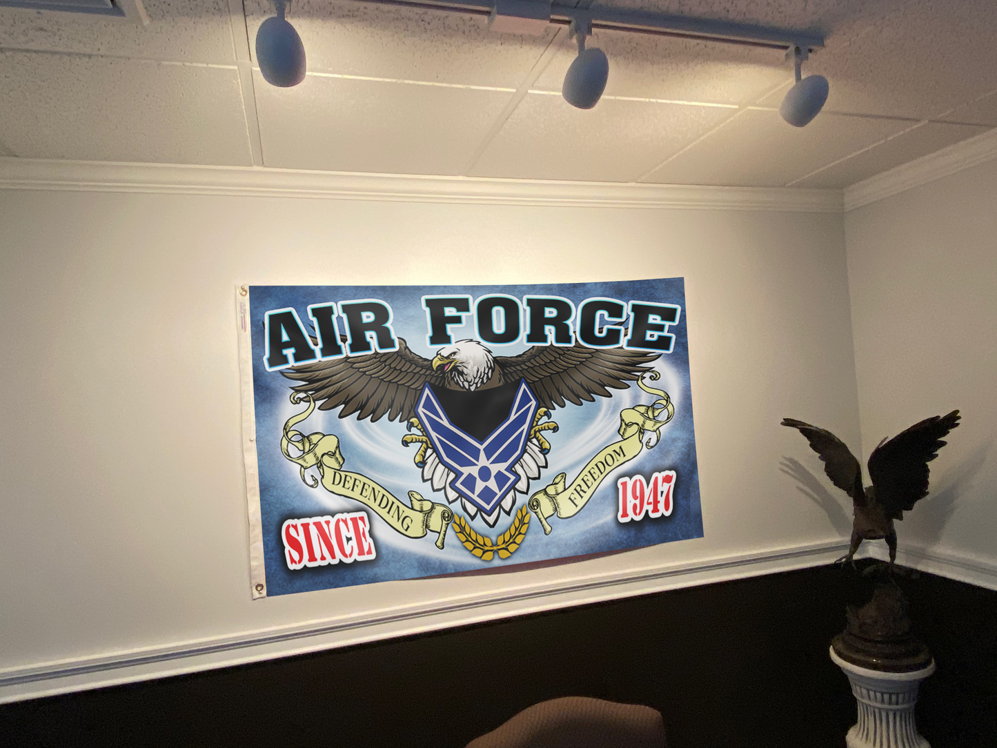 Air Force Defending Freedom Flag
