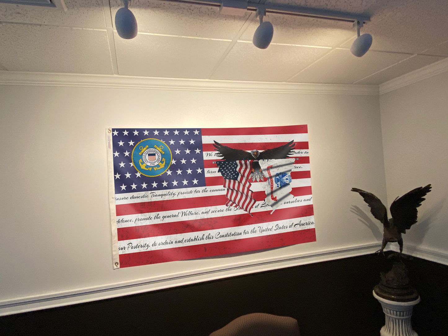 Coast Guard 1965-1971 Flag