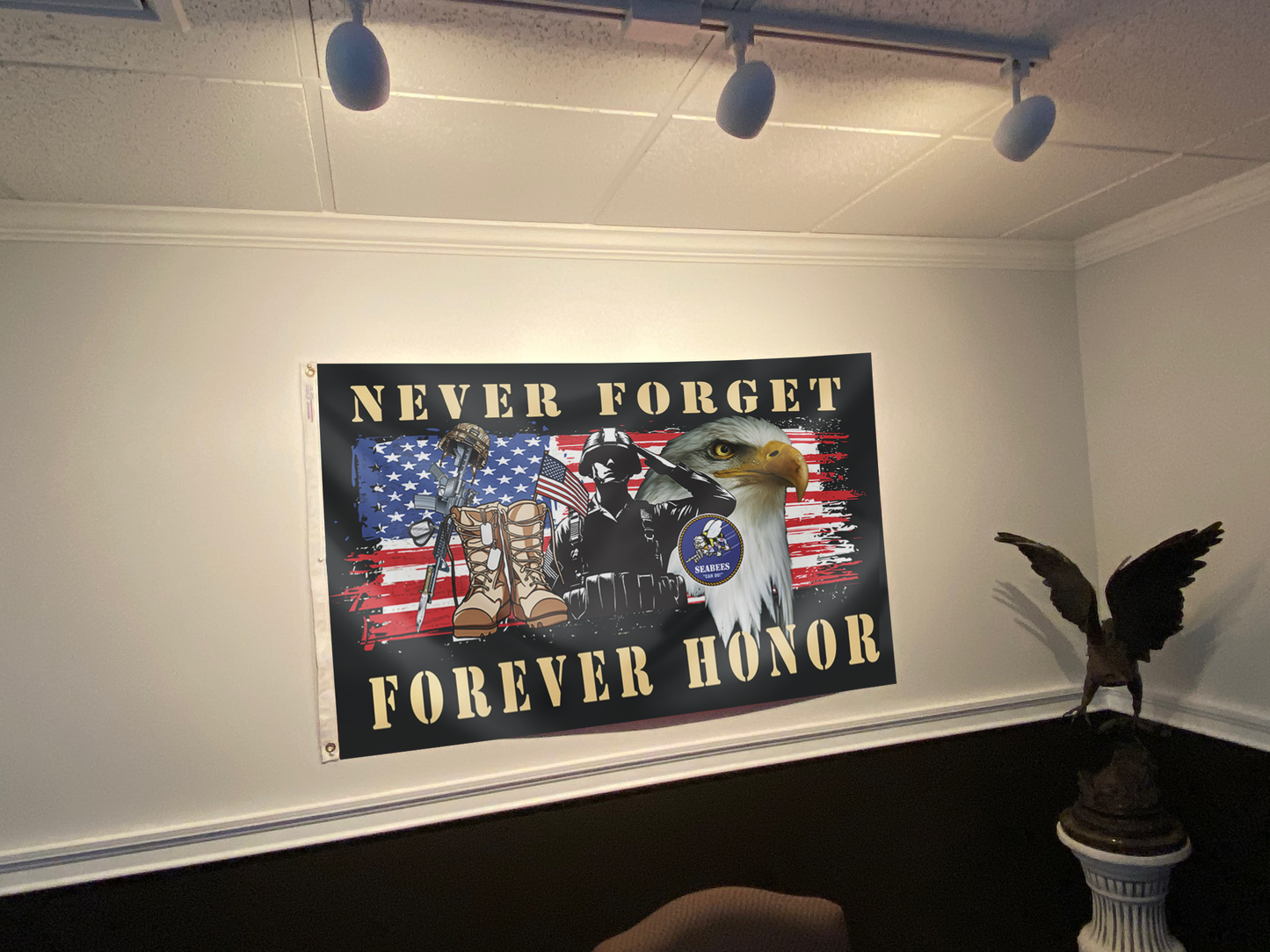 Never Forget Forever Honor Flag