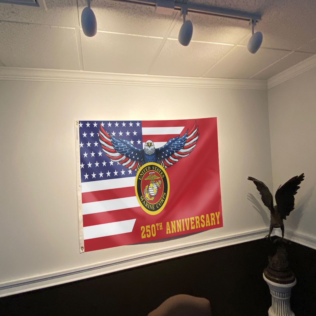 250th Anniversary USMC Eagle Flag
