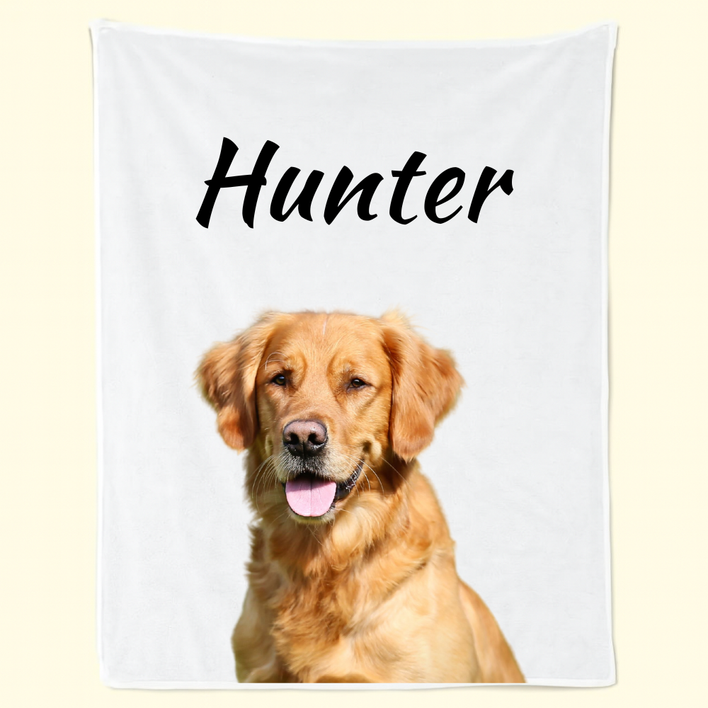 Personalized Pet Blanket - Gift for Pet Owners