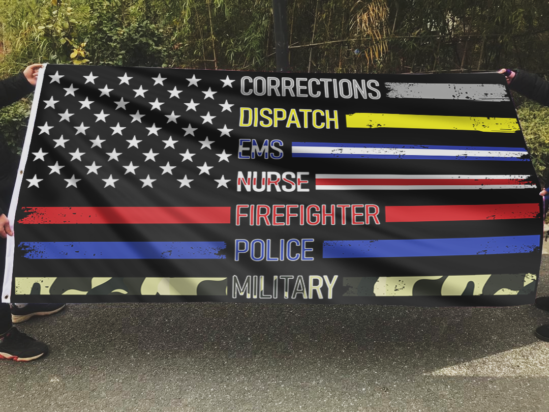 Patriotic Support Appreciation - USA Flag
