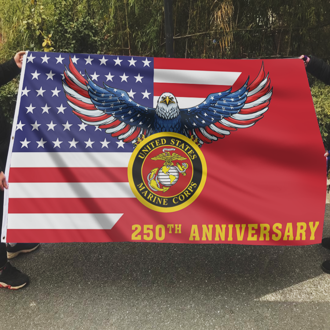 250th Anniversary USMC Eagle Flag